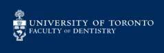 Logo of the University of Toronto Faculty of Dentistry