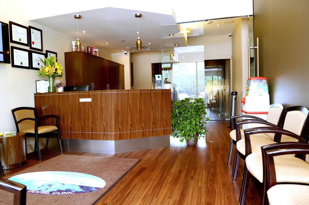 Front desk at Bristol Dental