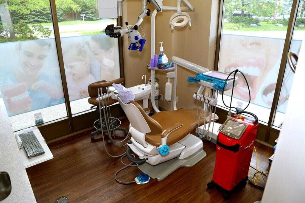 Patient examination room